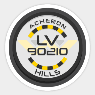 LV 90210 Sticker